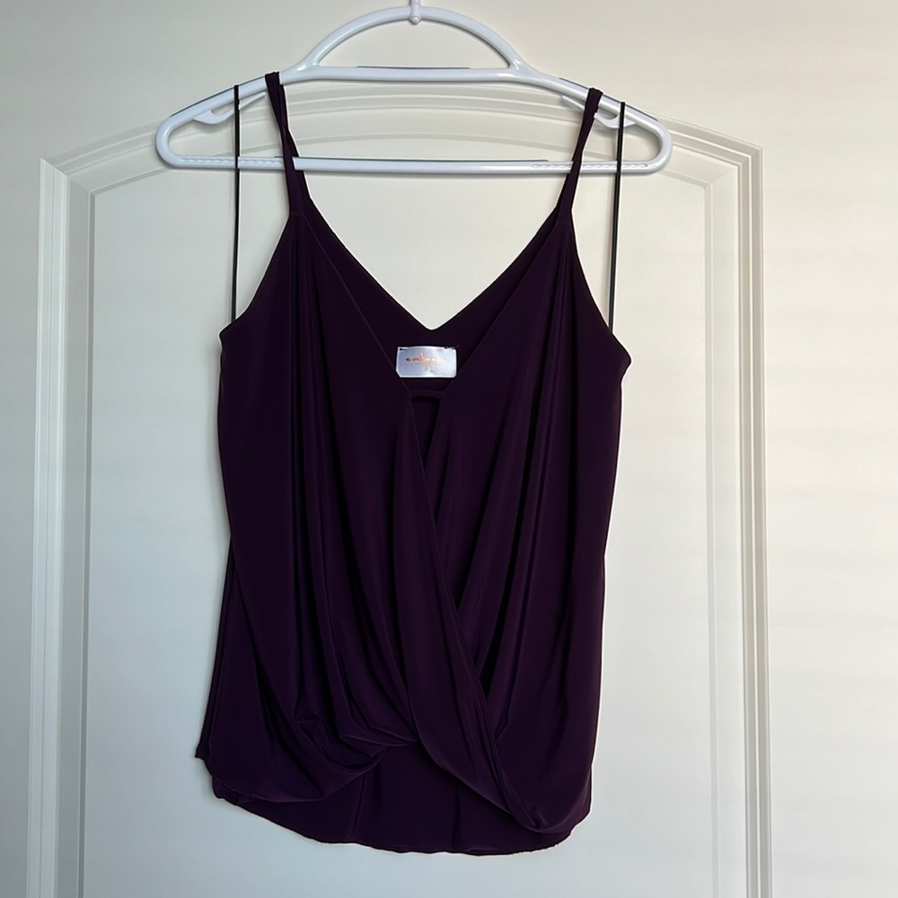 Purple tank